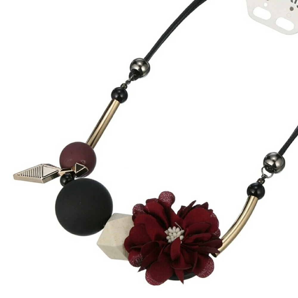 Burgundy flower